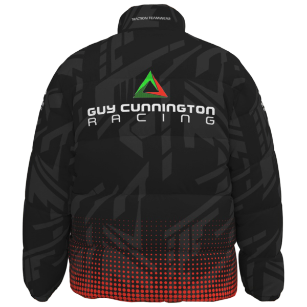 Guy Cunnington Racing Puffer with Stand-up Collar - Image 3