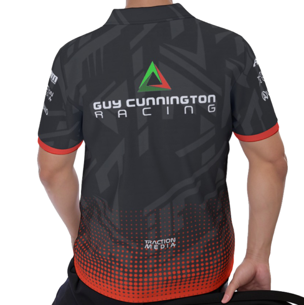 Guy Cunnington Racing Zip Polo - Image 3