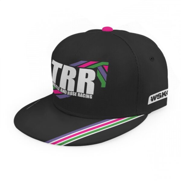 Thistle & Rose Racing Flat Peak Hat - Image 3