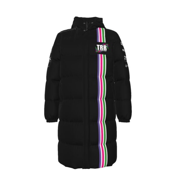 Thistle & Rose Racing Long Puffer Jacket