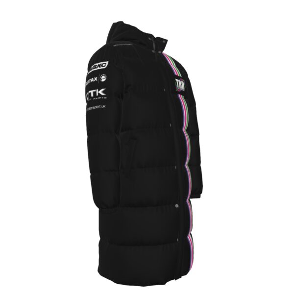 Thistle & Rose Racing Long Puffer Jacket - Image 4