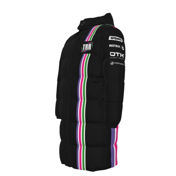 Thistle & Rose Racing Long Puffer Jacket - Image 3