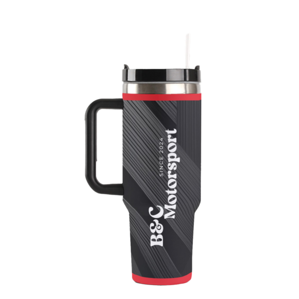 B&C Motorsport Drinks Tumbler With Handle