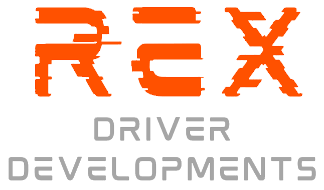 REX Driver Developments Logo - poor quality