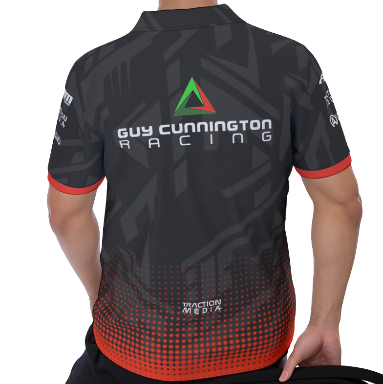 Guy Cunnington Racing Zip Polo - Image 3