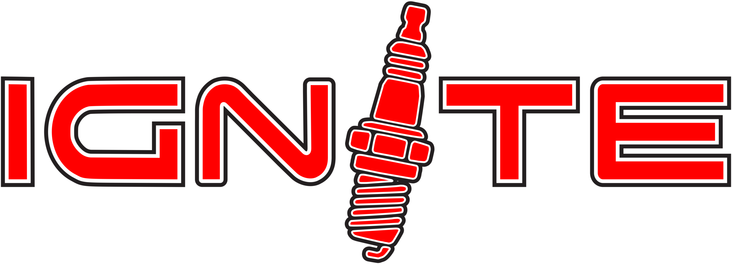 Ignite Main Logo - Red,White,Black