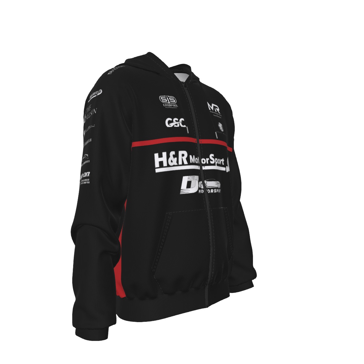 H&R Motorsport Zip-up Hoodie - Image 4