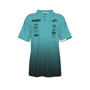 Rush Performance Button Polo Shirt