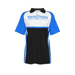 TRACTION Button Polo Shirt