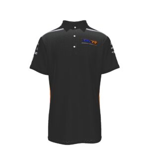 Broderick Leong Racing Button Polo Shirt