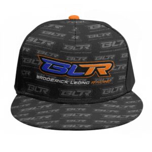 Broderick Leong Racing Flat Peak Hat