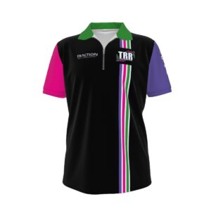 Thistle & Rose Racing Zip Polo
